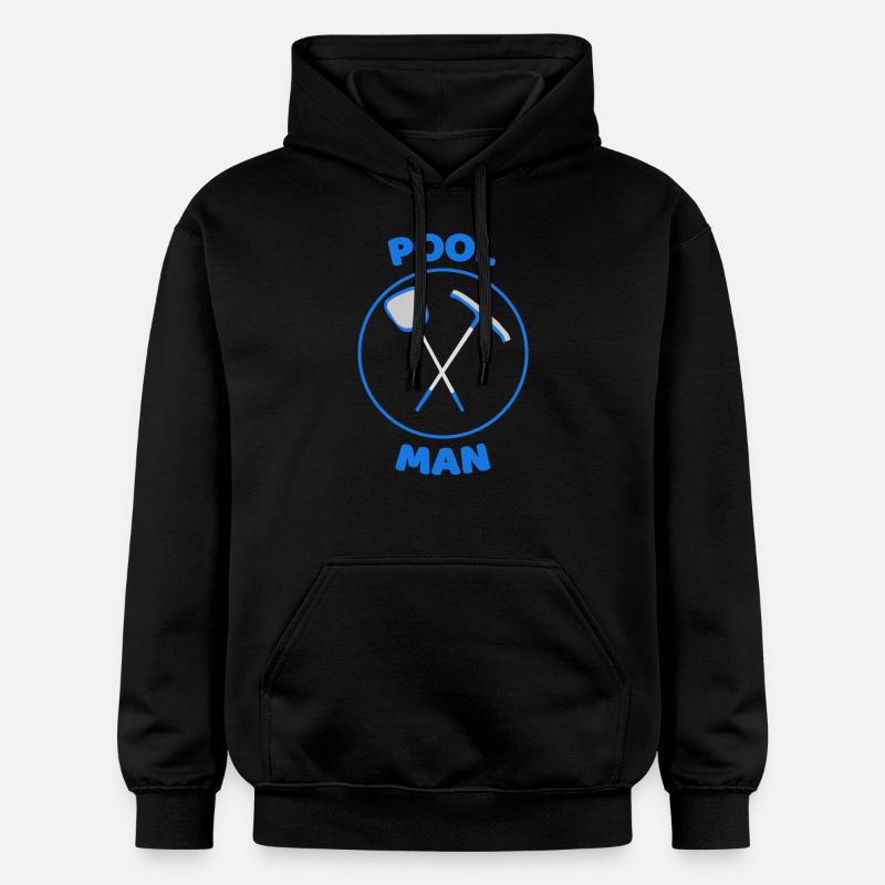 pool man - Sweat à capuche Softstyle® Gildan Unisexe - noir