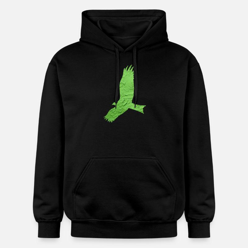 Oiseau de proie - Sweat à capuche Softstyle® Gildan Unisexe - noir