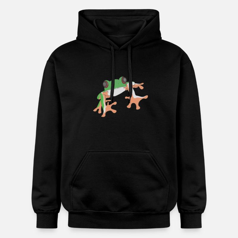 grenouille - Sweat à capuche Softstyle® Gildan Unisexe - noir
