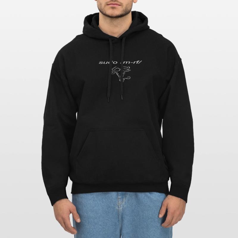 Linux Sudo mit Linux-Gnu Gildan Unisex Softstyle® Midweight Hoodie