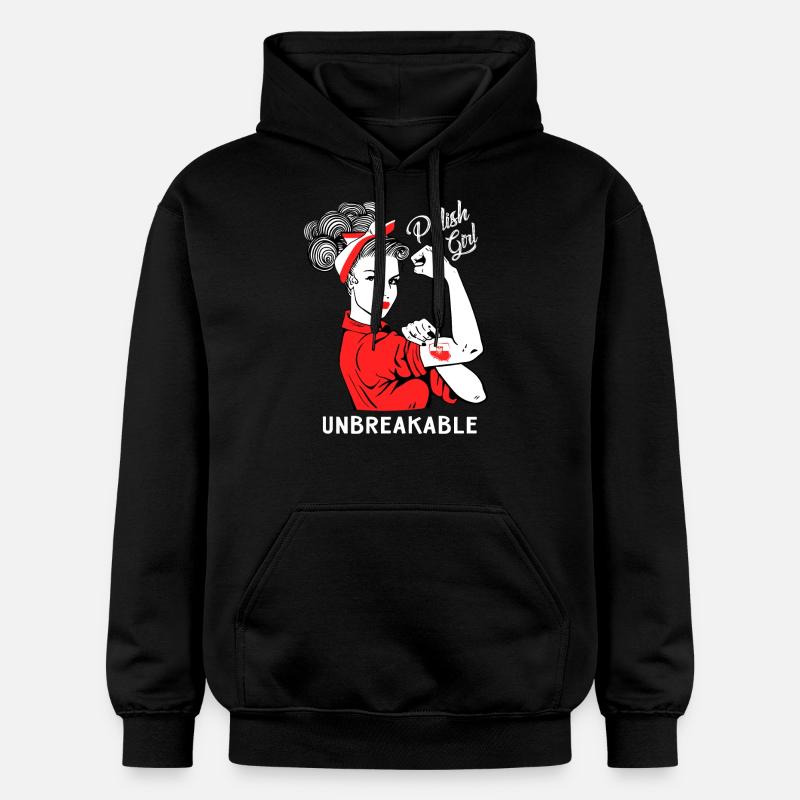 Fille polonaise incassable - Sweat à capuche Softstyle® Gildan Unisexe - noir
