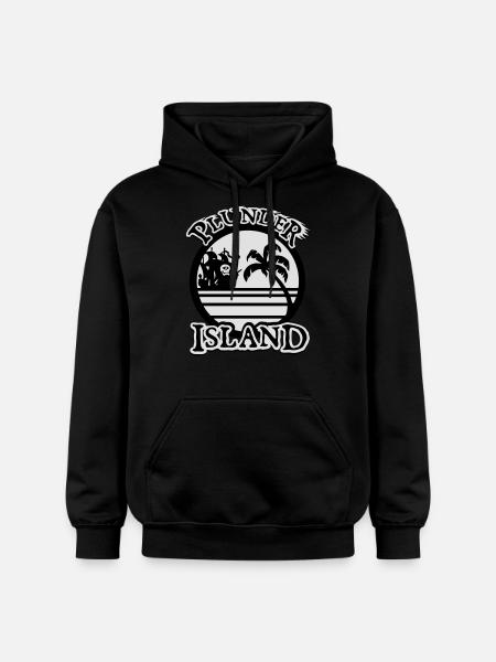 Plunder Island - Gildan Unisex Softstyle® Midweight Hoodie - Schwarz
