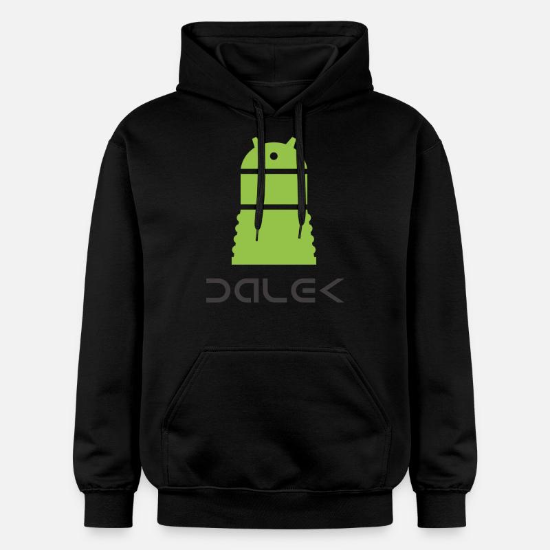 Dalek Android - Sweat à capuche Softstyle® Gildan Unisexe - noir