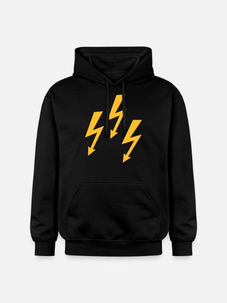 Flash - Sweat à capuche Softstyle® Gildan Unisexe - noir