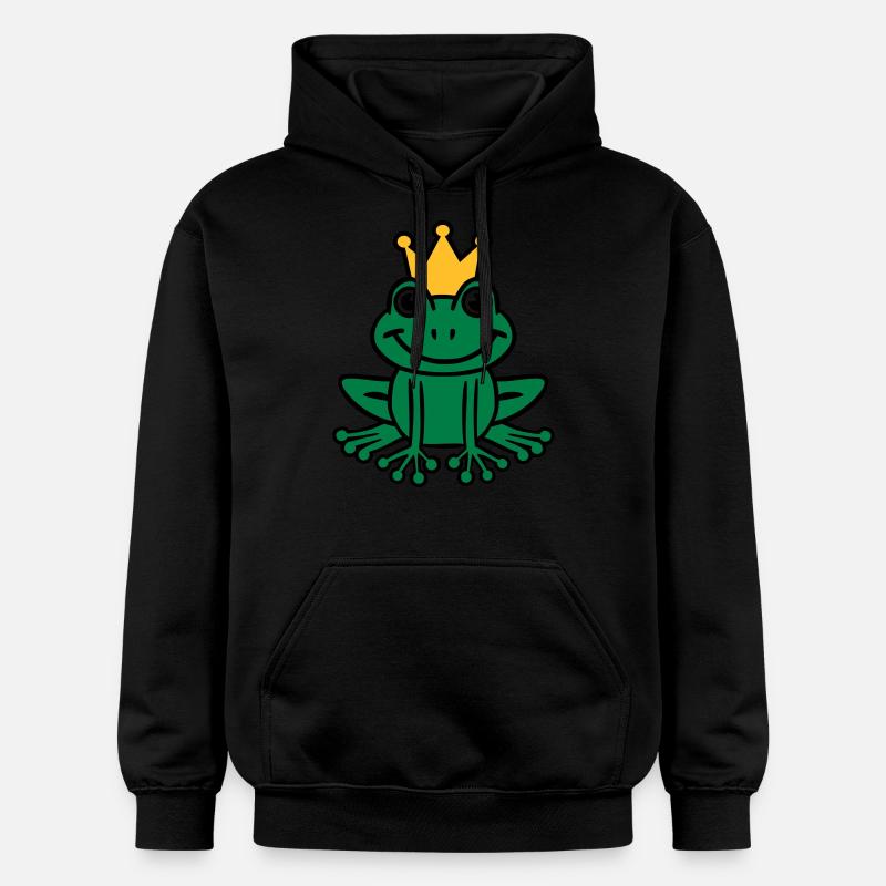 Frosch - Gildan Unisex Softstyle® Midweight Hoodie - Schwarz