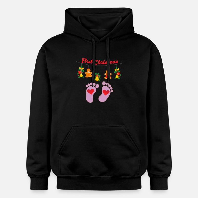 Premier noel - Sweat à capuche Softstyle® Gildan Unisexe - noir