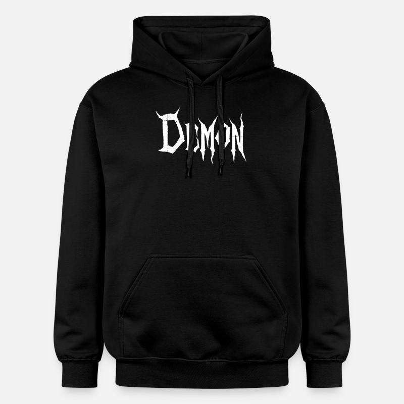 Dämon - Gildan Unisex Softstyle® Midweight Hoodie - Schwarz