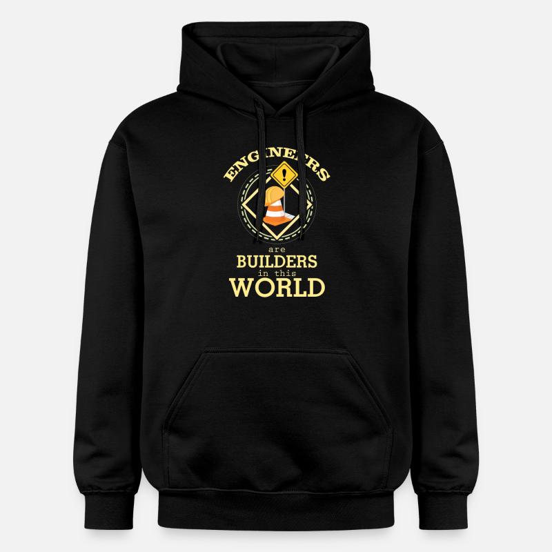 Ingénieur de construction - Sweat à capuche Softstyle® Gildan Unisexe - noir