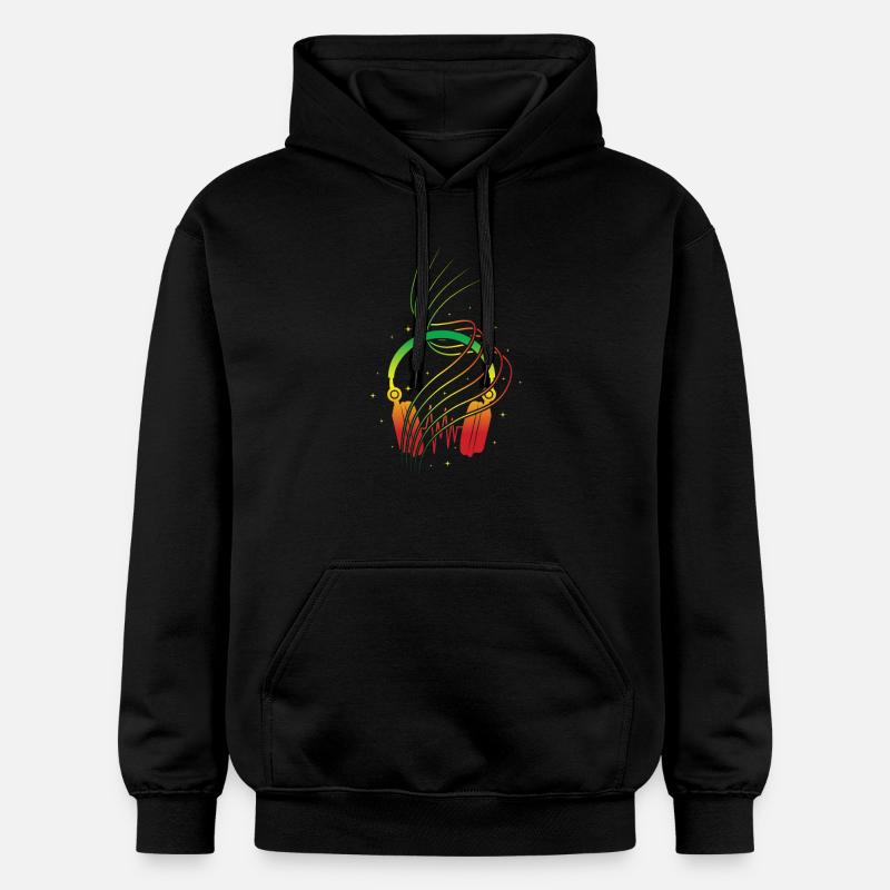 Reggae - Sweat à capuche Softstyle® Gildan Unisexe - noir