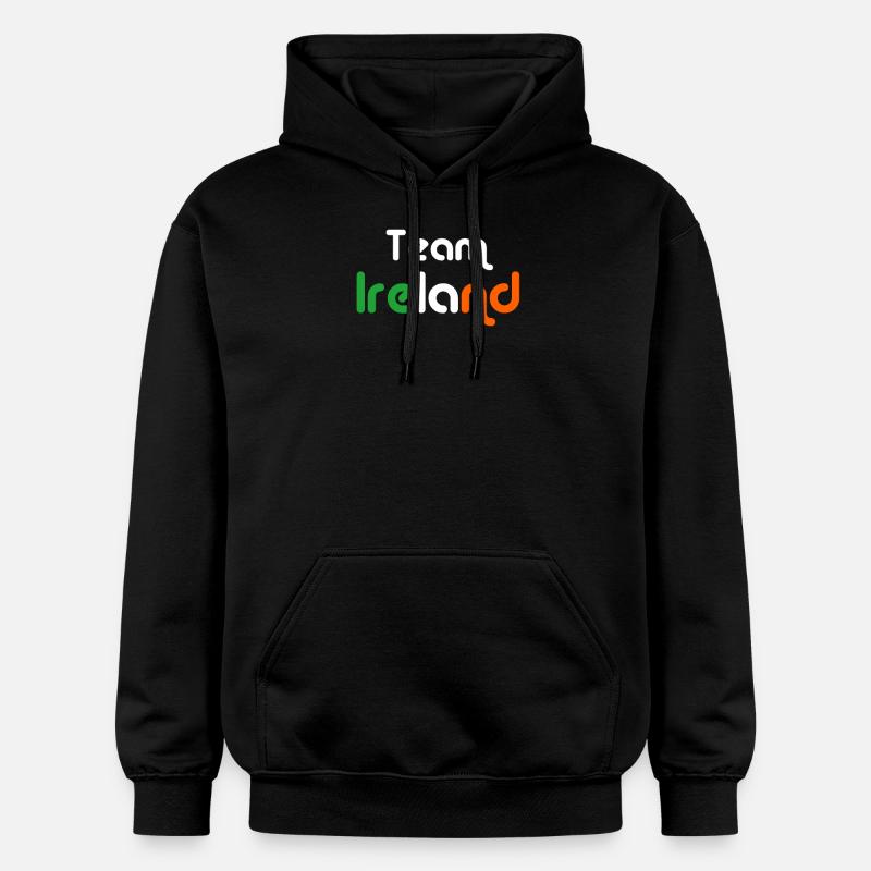 Team Irlande - Sweat à capuche Softstyle® Gildan Unisexe - noir