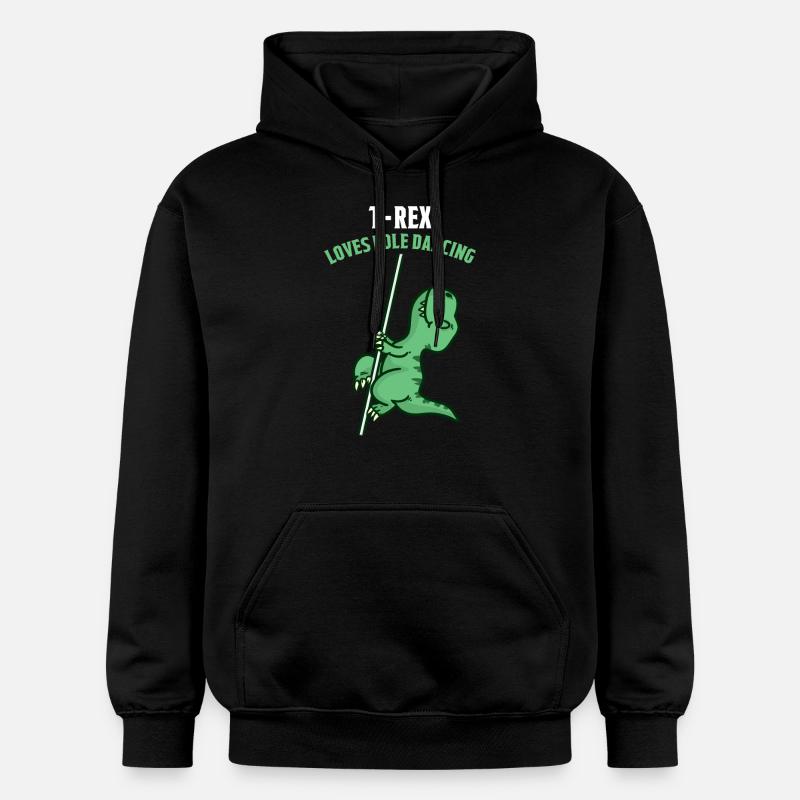 Danse de pole dance - Sweat à capuche Softstyle® Gildan Unisexe - noir