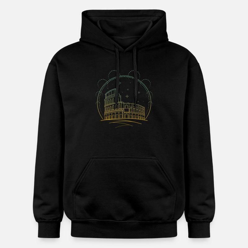 Rome - Sweat à capuche Softstyle® Gildan Unisexe - noir