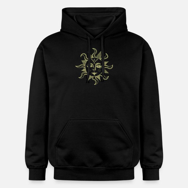 Soleil - Sweat à capuche Softstyle® Gildan Unisexe - noir