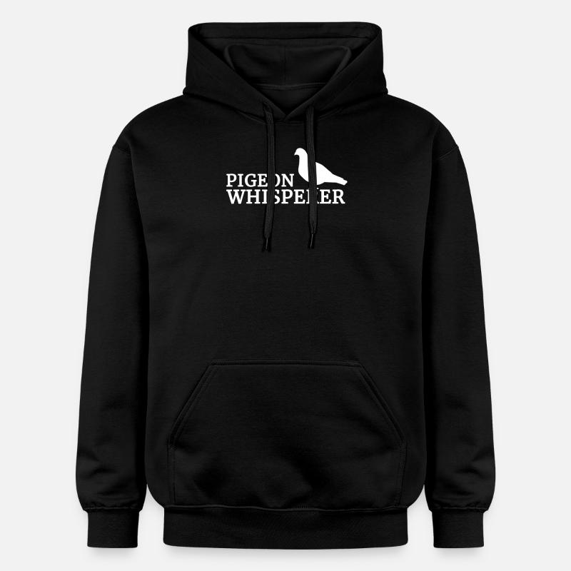 Murmures de pigeons - Sweat à capuche Softstyle® Gildan Unisexe - noir