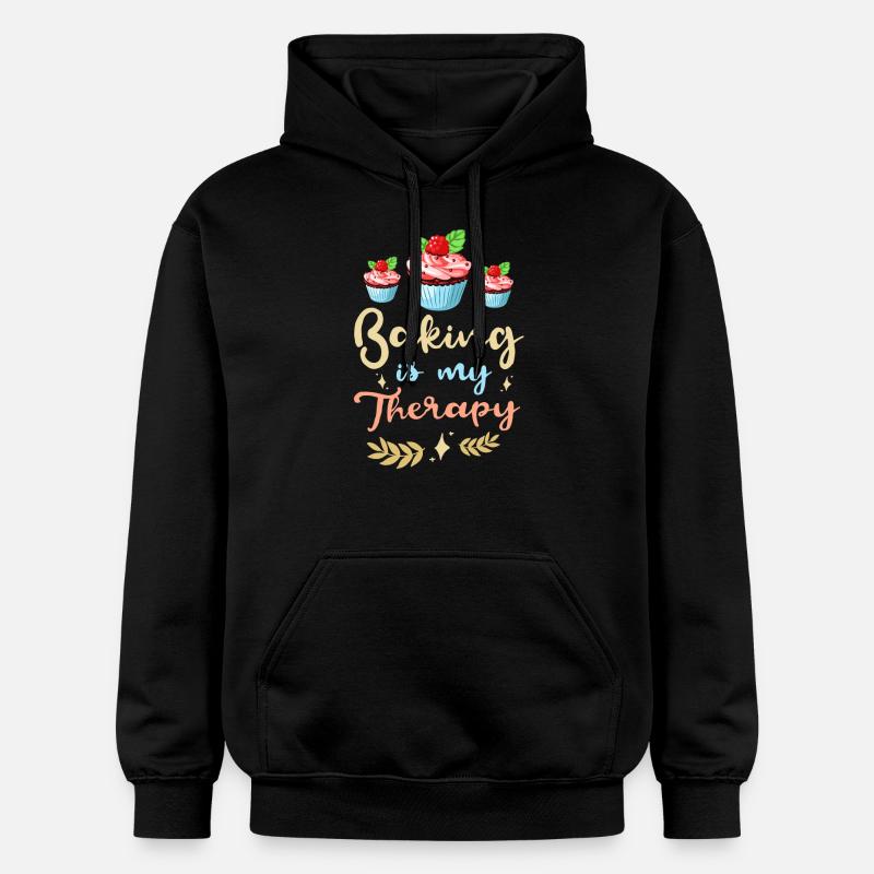 Cuire Est Ma thérapie - Sweat à capuche Softstyle® Gildan Unisexe - noir