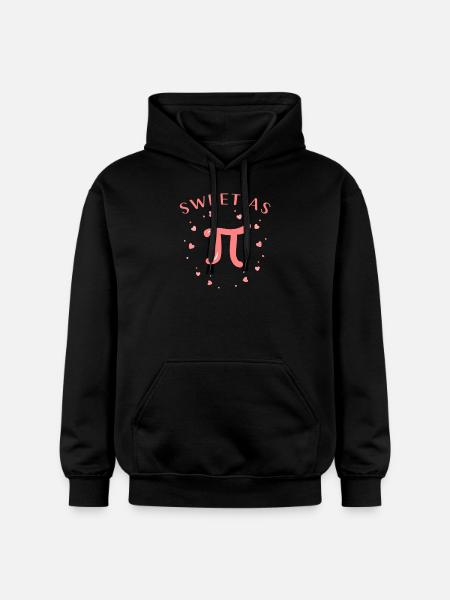 Pi math math saint valentin - Sweat à capuche Softstyle® Gildan Unisexe - noir