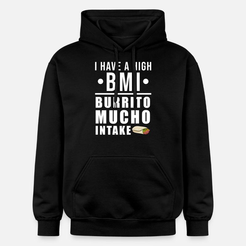 Burrito - Sweat à capuche Softstyle® Gildan Unisexe - noir