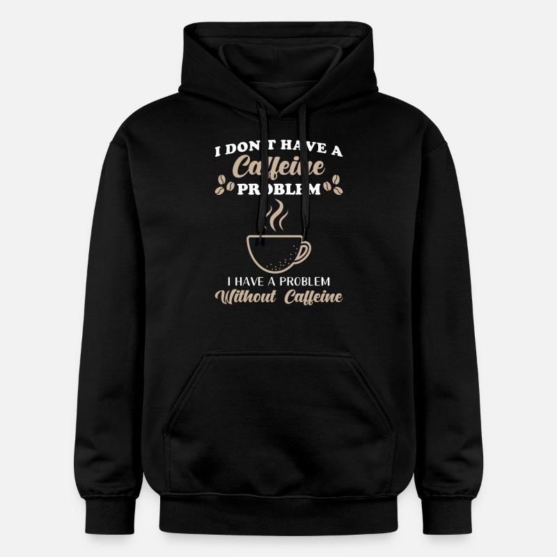 Café Café - Sweat à capuche Softstyle® Gildan Unisexe - noir