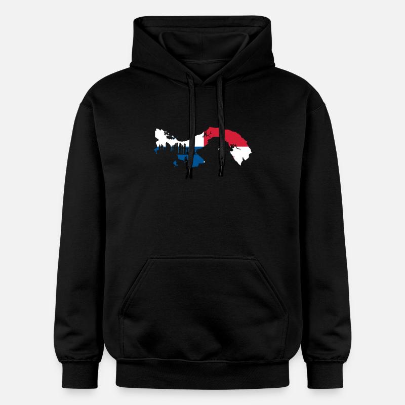 Drapeau du Panama - Sweat à capuche Softstyle® Gildan Unisexe - noir