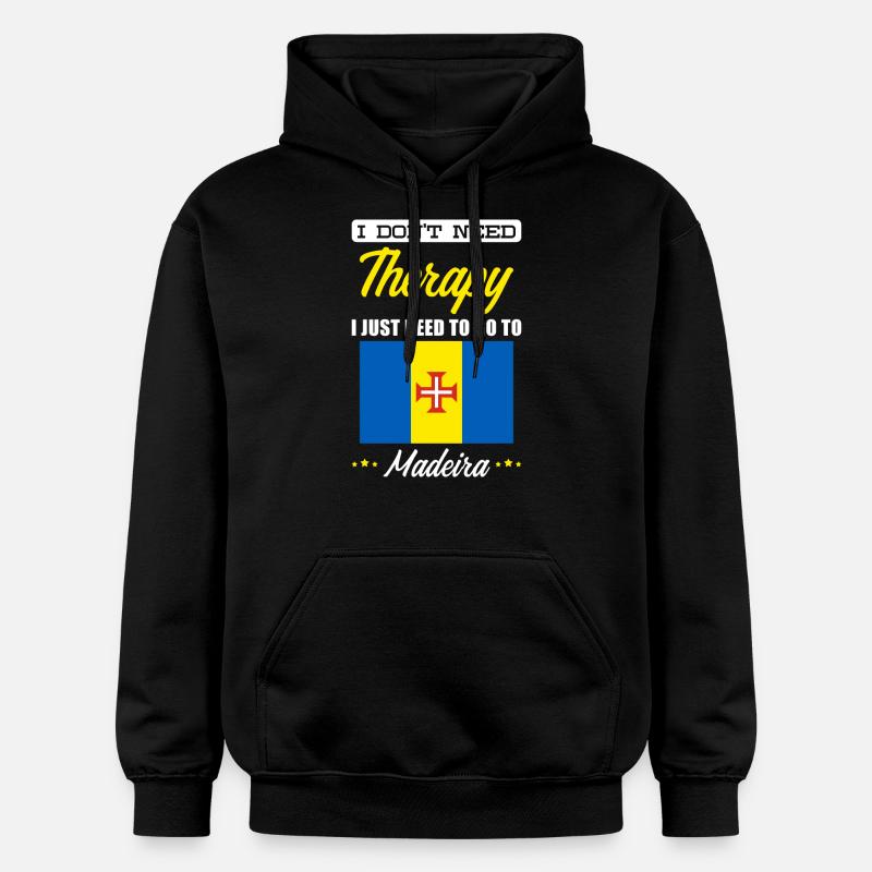 Madère - Sweat à capuche Softstyle® Gildan Unisexe - noir
