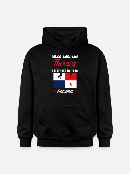 Panama - Gildan Unisex Softstyle® Midweight Hoodie - Schwarz