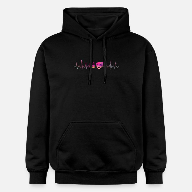 Schauspieler Geschenkidee - Gildan Unisex Softstyle® Midweight Hoodie - Schwarz
