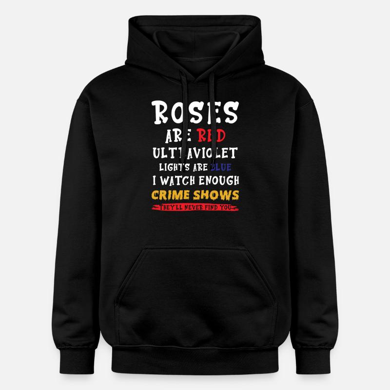 True Crime Show Dicton - Sweat à capuche Softstyle® Gildan Unisexe - noir
