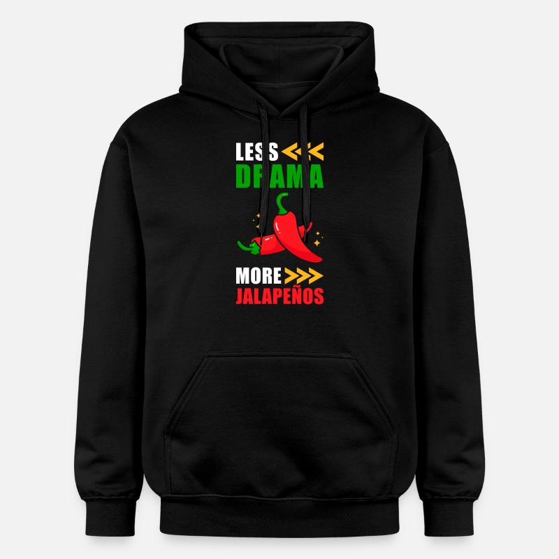 Jalapenos - Sweat à capuche Softstyle® Gildan Unisexe - noir