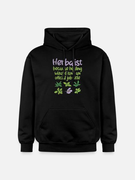 Herbalist Herbs Funny - Gildan Unisex Softstyle® Midweight Hoodie - black