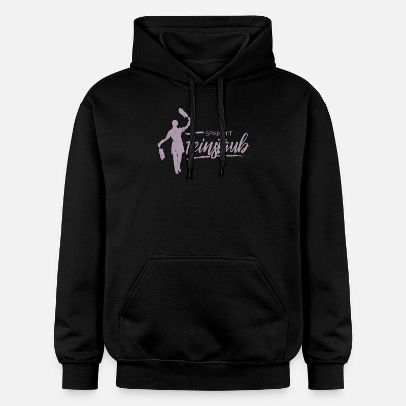 Spaß mit Feinstaub - Gildan Unisex Softstyle® Midweight Hoodie - Schwarz