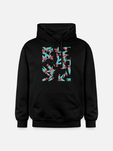 School Bag Enrollment Gift - Gildan Unisex Softstyle® Midweight Hoodie - black