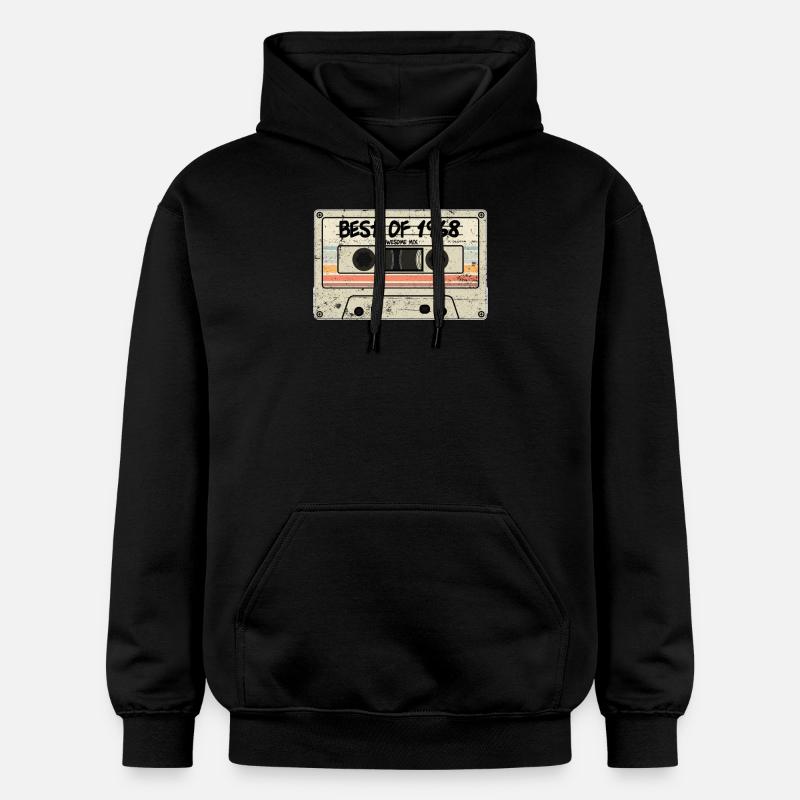 Le meilleur de 1968 - Sweat à capuche Softstyle® Gildan Unisexe - noir