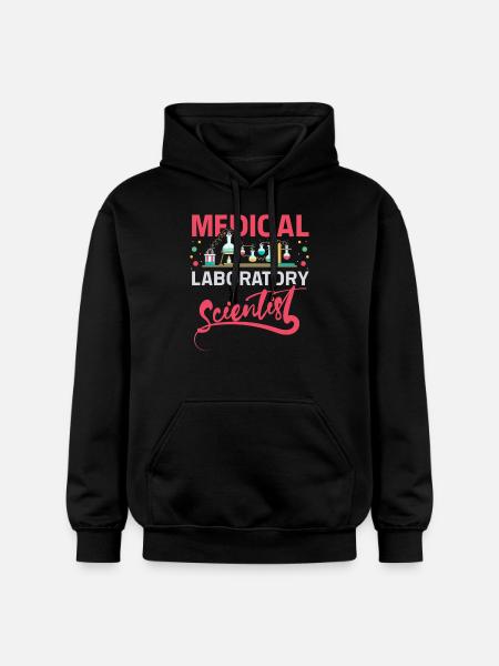 Medical laboratory sientist - Gildan Unisex Softstyle® Midweight Hoodie - black