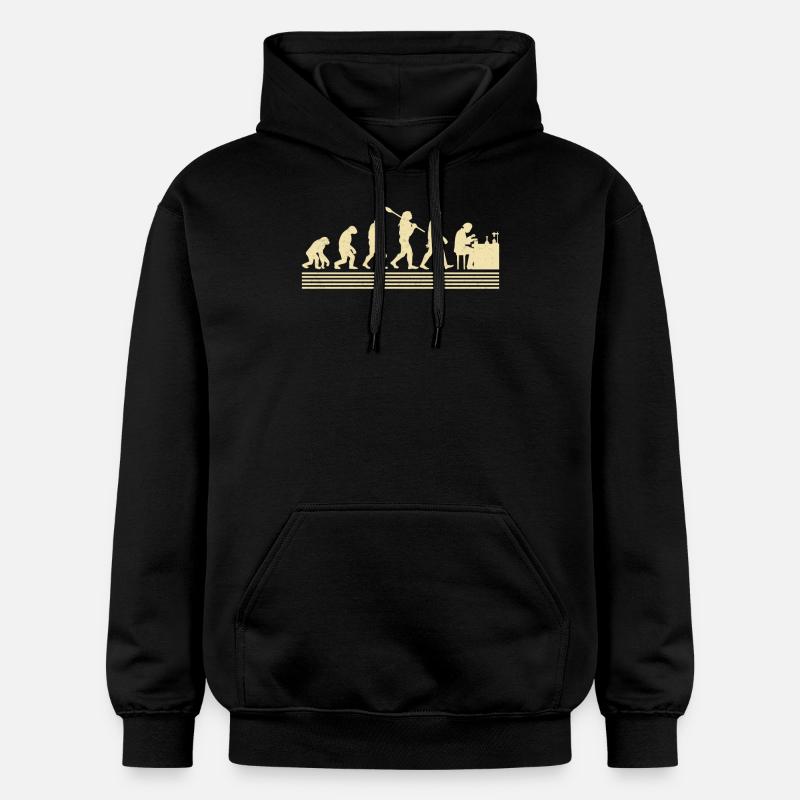 Chemist evolution - Gildan Unisex Softstyle® Midweight Hoodie - black