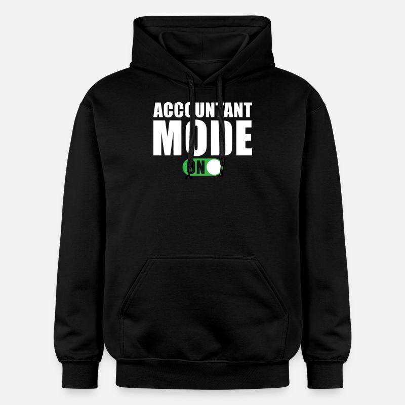 Buchhalter Modus Ein - Gildan Unisex Softstyle® Midweight Hoodie - Schwarz
