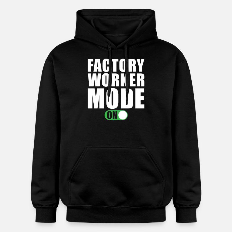 Fabrikarbeiter modus Ein - Gildan Unisex Softstyle® Midweight Hoodie - Schwarz