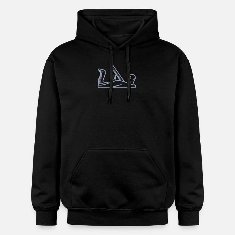Planer Design Charpentier Charpentier - Sweat à capuche Softstyle® Gildan Unisexe - noir