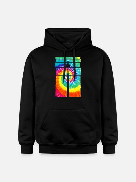 Berlin Souvenir TV Tower - Gildan Unisex Softstyle® Midweight Hoodie - black