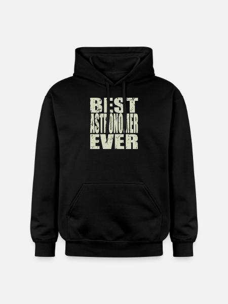 Best Astronomer ever AstronomEr Gift - Gildan Unisex Softstyle® Midweight Hoodie - black