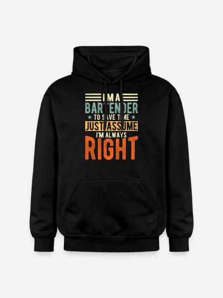 Barman - Gildan Unisex Softstyle® Midweight Hoodie - black