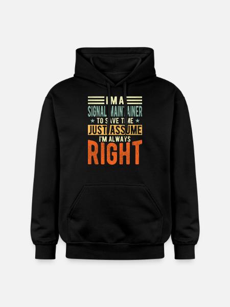Signal Maintenance - Gildan Unisex Softstyle® Midweight Hoodie - black