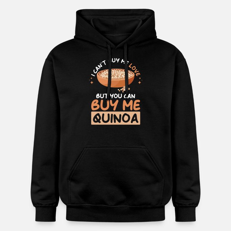 Dicton du quinoa - Sweat à capuche Softstyle® Gildan Unisexe - noir