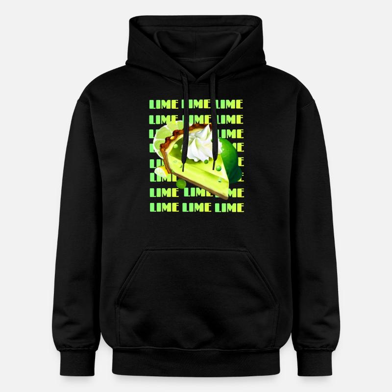 Tarte au citron vert clé - Sweat à capuche Softstyle® Gildan Unisexe - noir