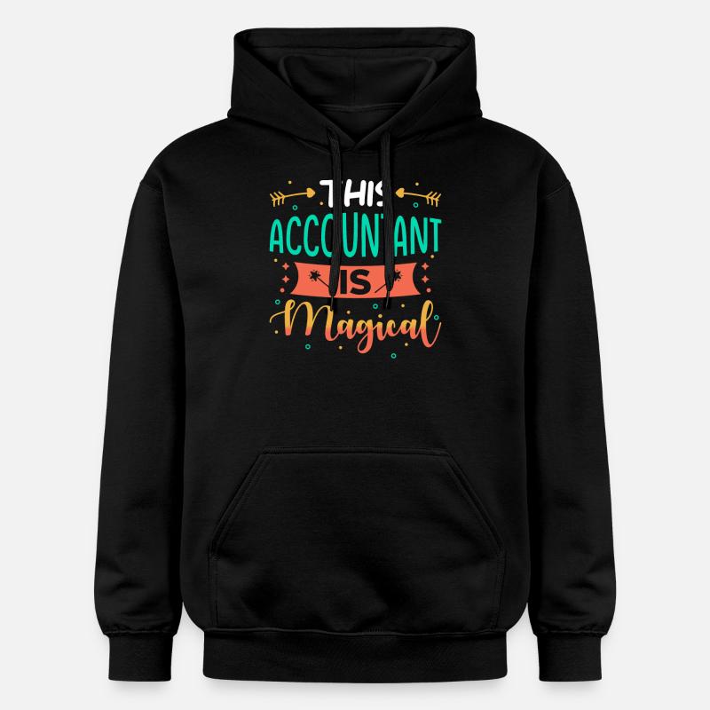 Cadeau comptable - Sweat à capuche Softstyle® Gildan Unisexe - noir