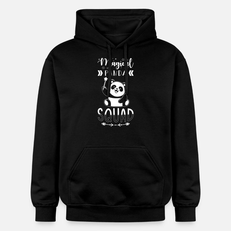 Panda Group Magic Panda Squad - Sweat à capuche Softstyle® Gildan Unisexe - noir
