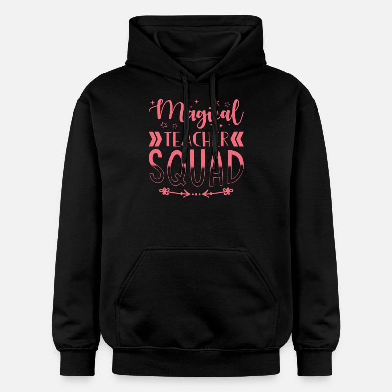 Équipe d’enseignants - Sweat à capuche Softstyle® Gildan Unisexe - noir
