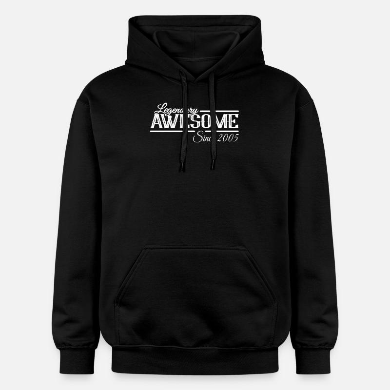 Légendaire Génial Millésime 2005 - Sweat à capuche Softstyle® Gildan Unisexe - noir