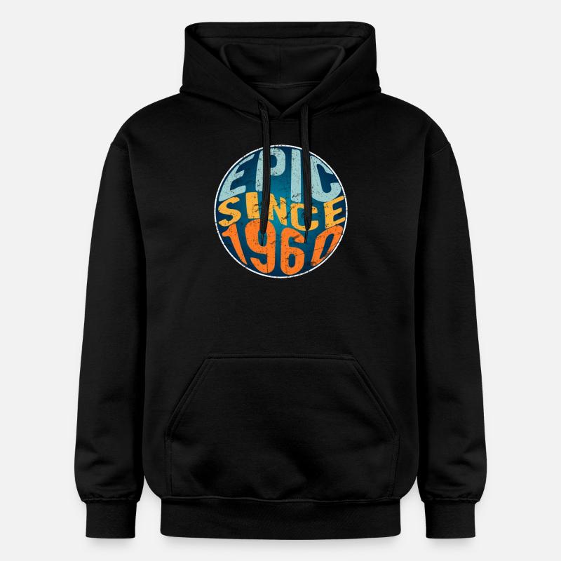 Episch Seit 1960 - Gildan Unisex Softstyle® Midweight Hoodie - Schwarz
