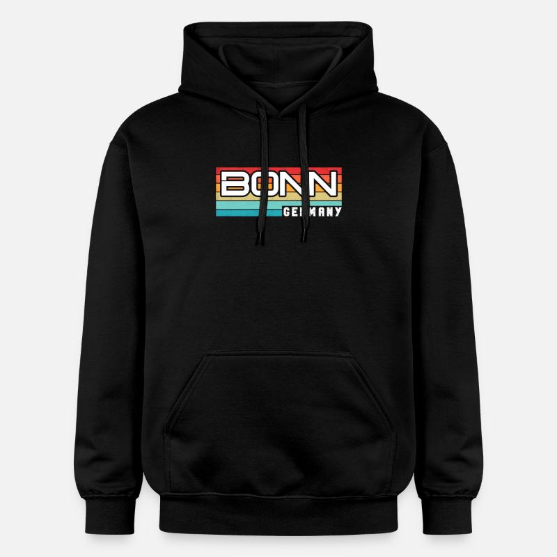 Bonnerin Bonner Bonn - Sweat à capuche Softstyle® Gildan Unisexe - noir