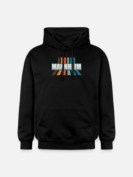 Mannheimerin Mannheimer Mannheim - Gildan Unisex Softstyle® Midweight Hoodie - black